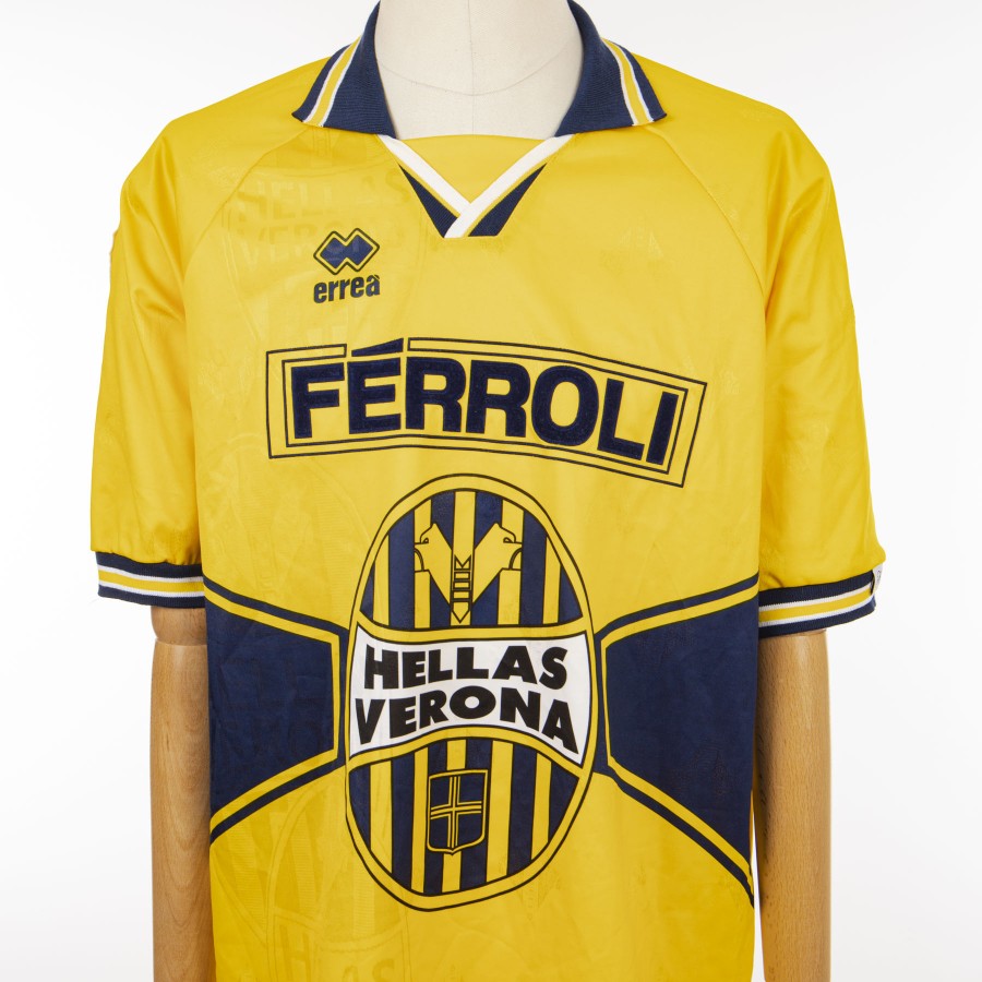 maglia home hellas verona errea 1996/1997 vanoli 3 by ERREA - Home (8)