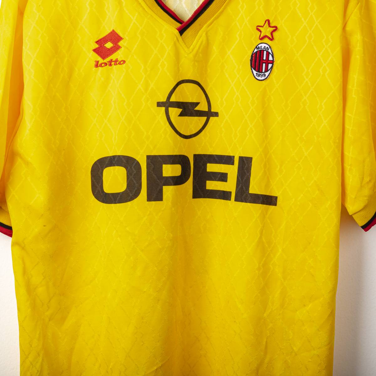 AC Milan Lotto Opel Baresi 6 Third Shirt 1995/1996