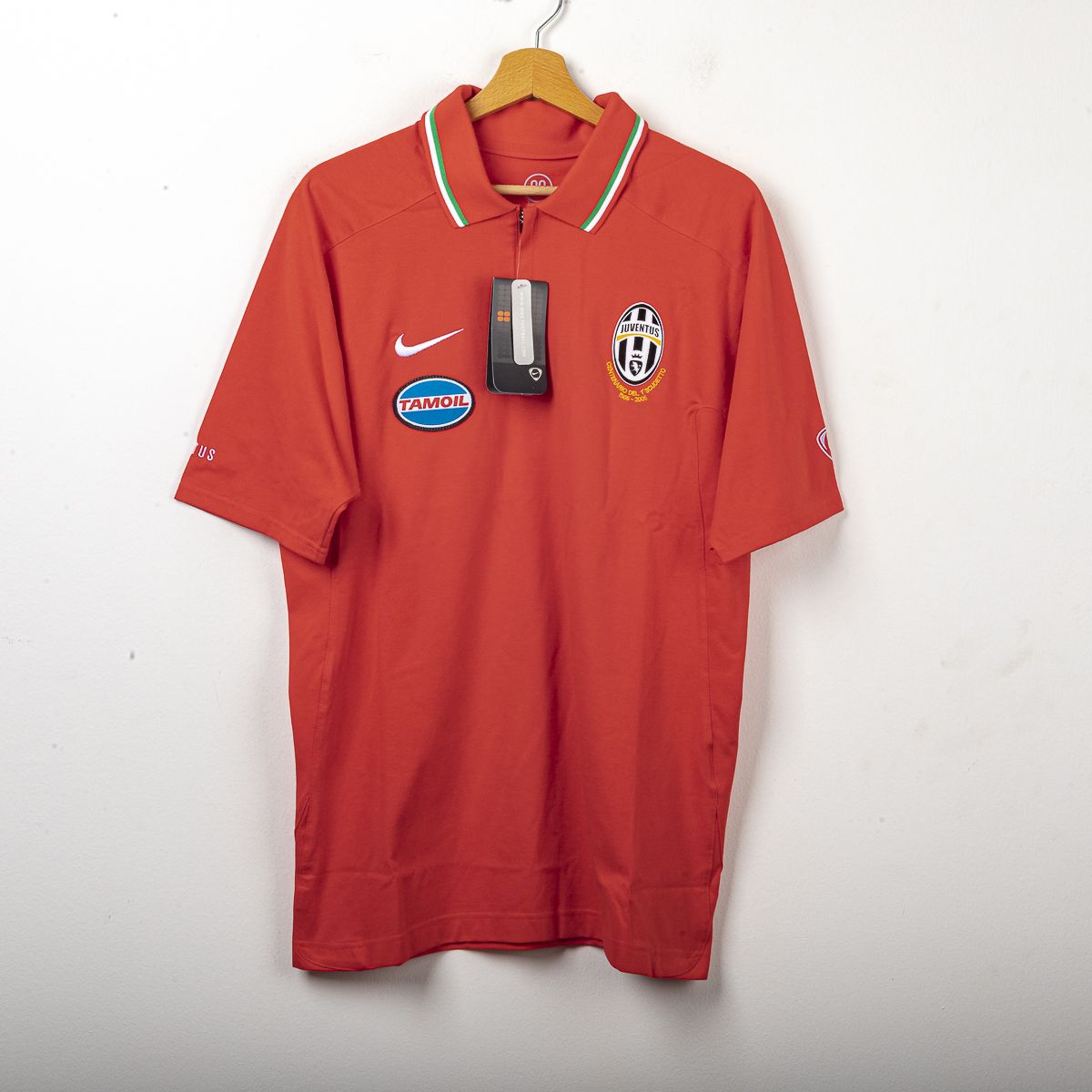Polo Rossa Juventus Nike con cartellino 2005/2006