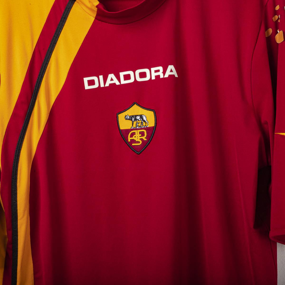 Maglia Home As Roma Diadora Mancini n30 2005/2006