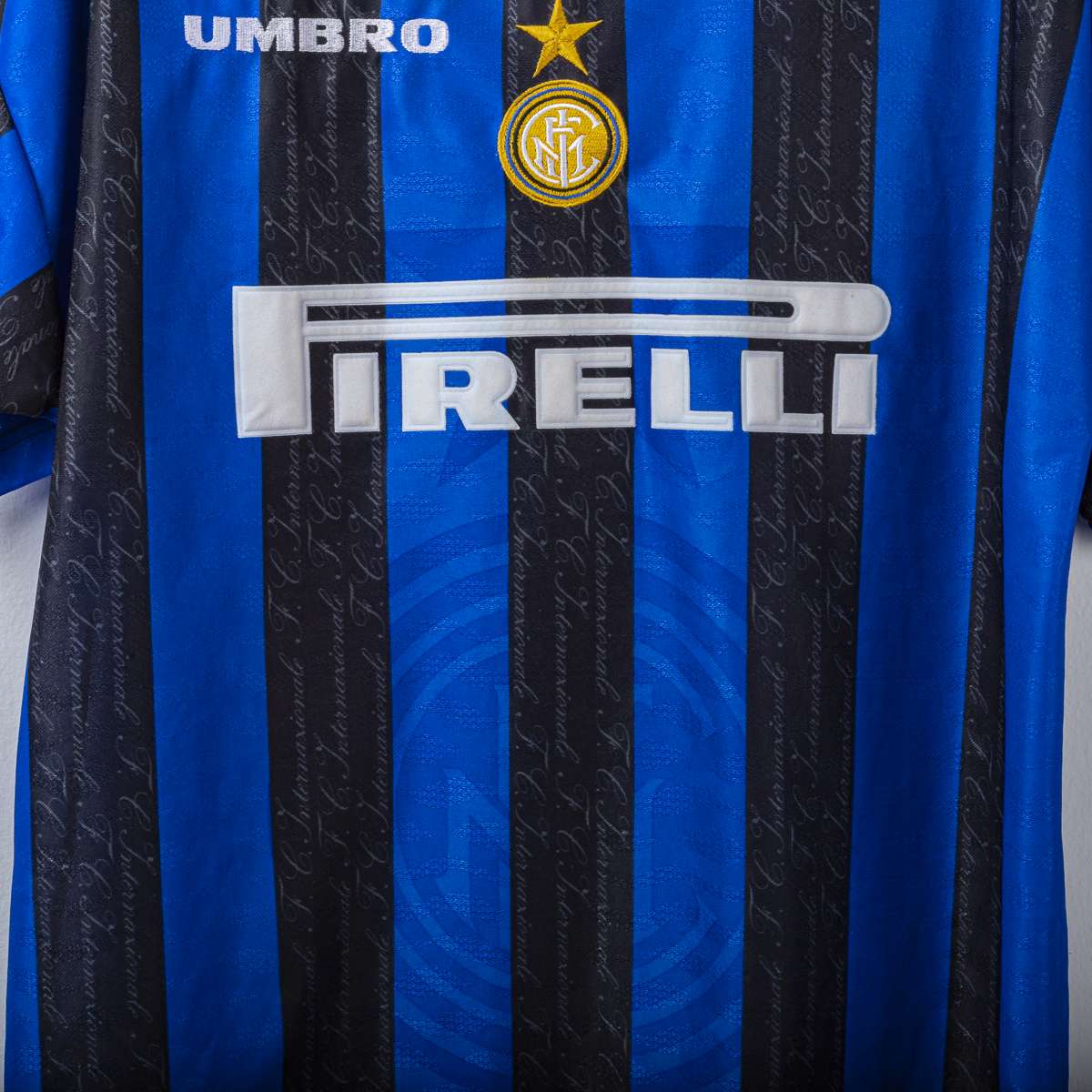 Maglia Home Inter Umbro Pirelli Ronaldo 10 1997/1998