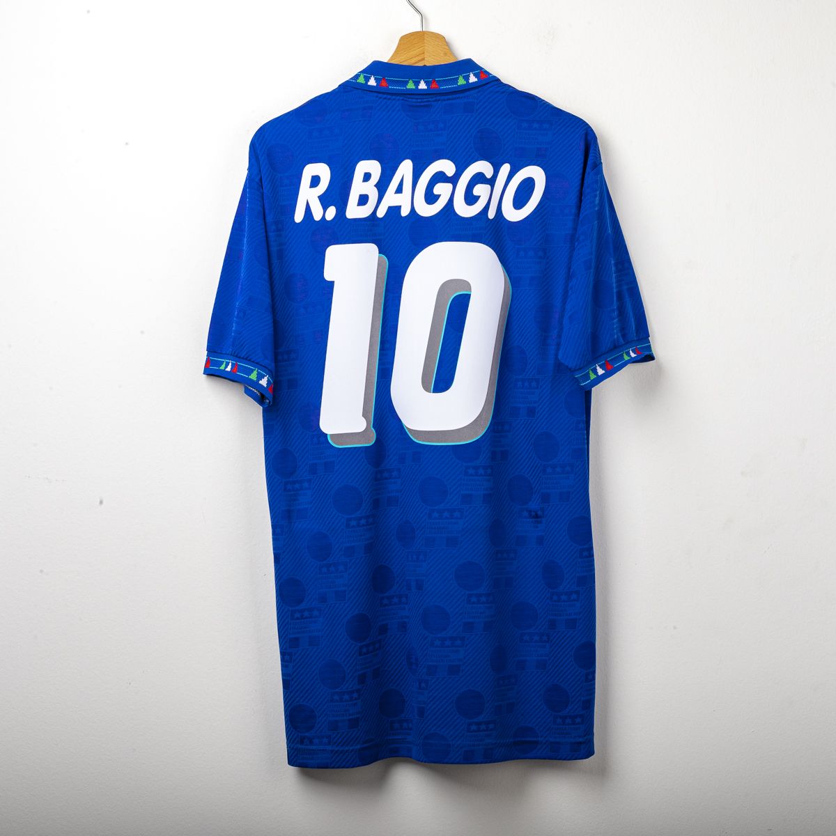 Maglia Italia Diadora Baggio N10 Mondiale USA 1994