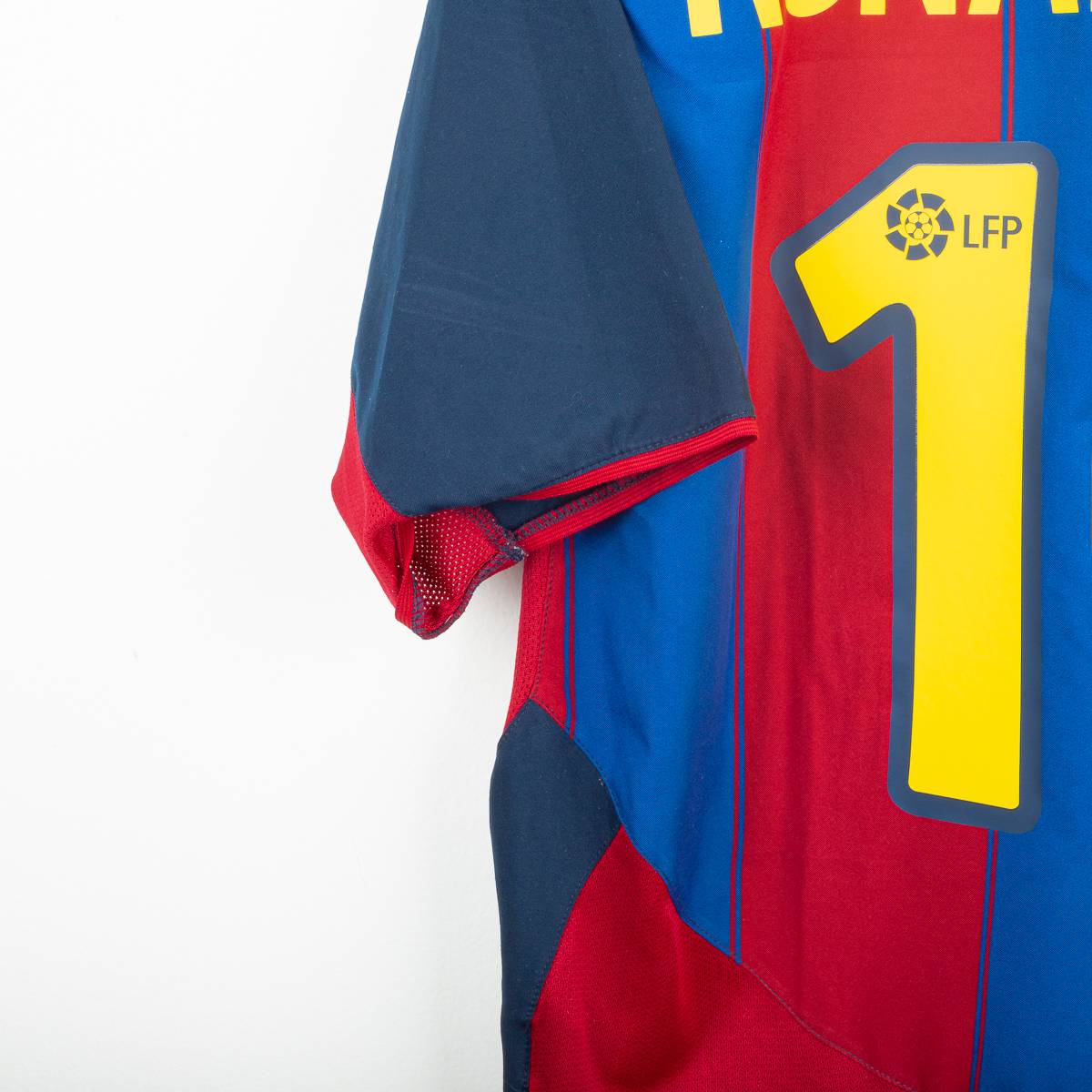 Maglia Home Barcellona Nike Ronaldinho 10 2002/2003