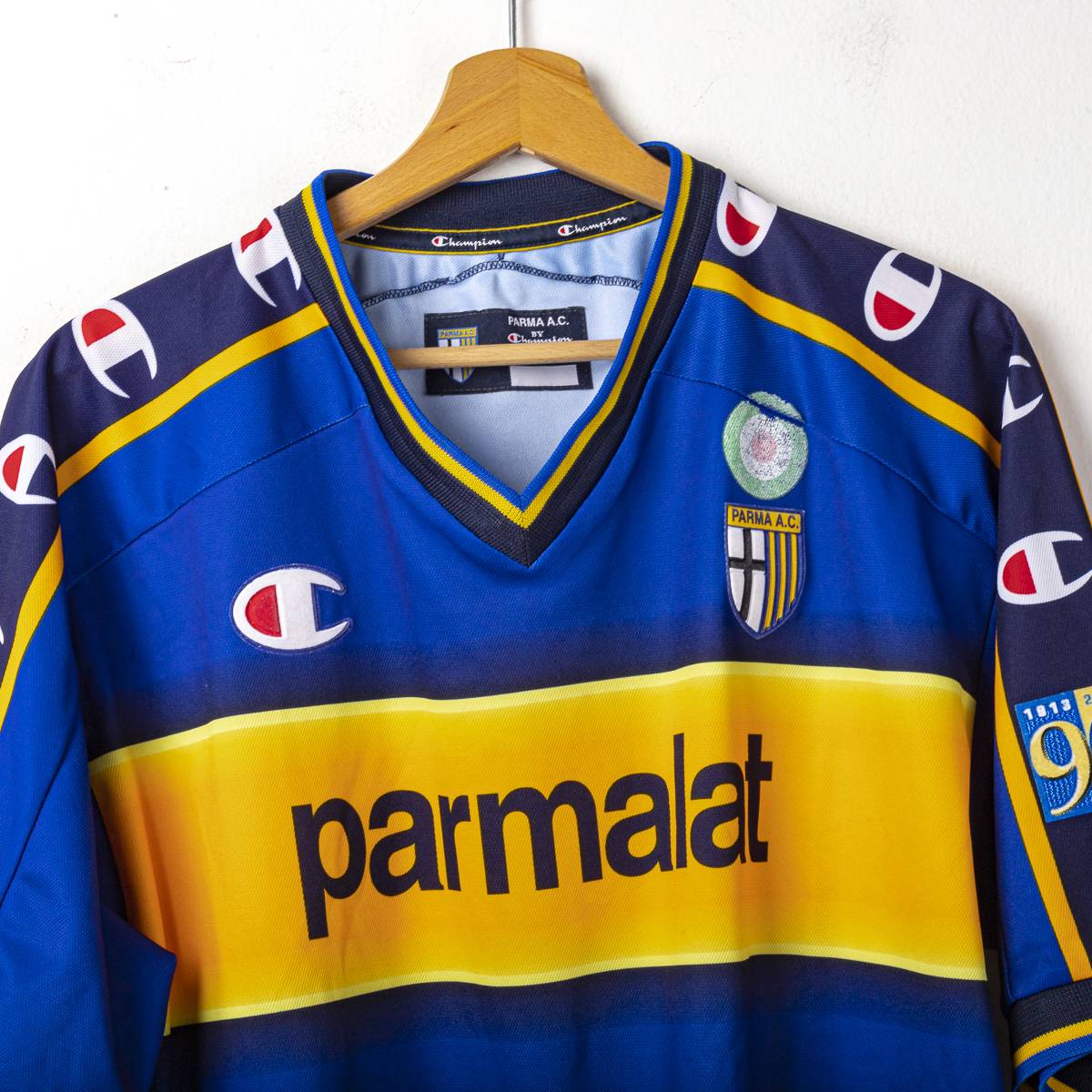 Maglia Home Parma Champion Nakata n10 2002/2003