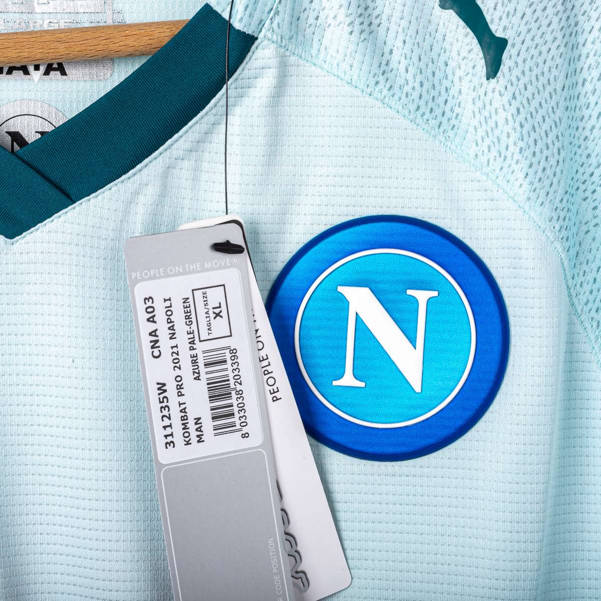 Maglia Napoli Away Kappa Osimhen 9 ml 2020/2021