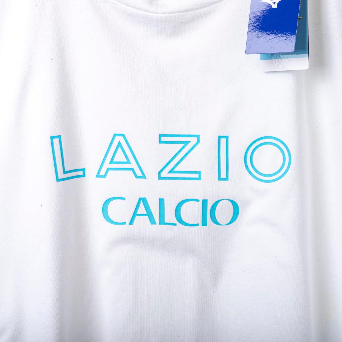 T-shirt anniversario Lazio Mizuno bianca