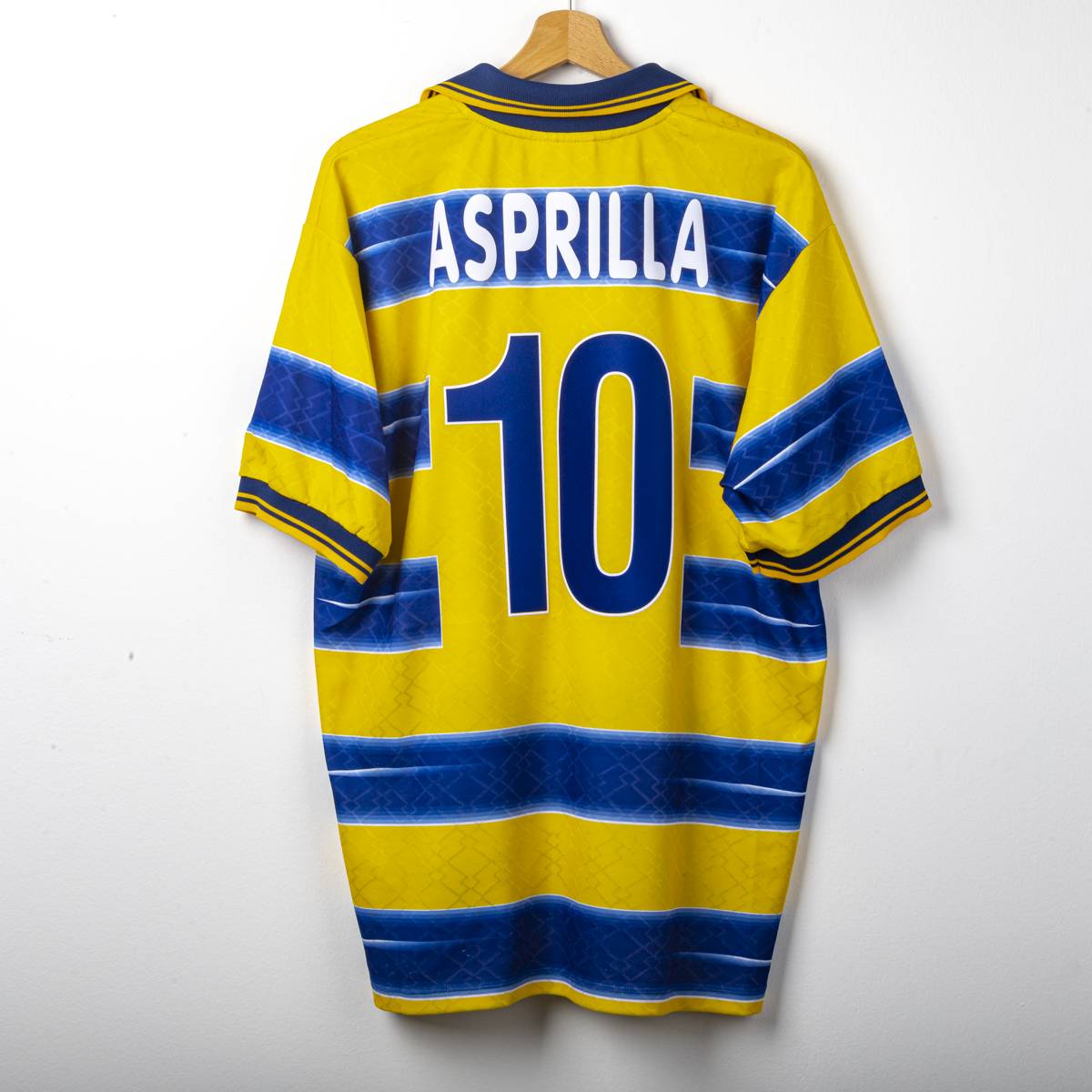 Maglia Home Parma Lotto Parmalat Asprilla 10 1998/1999