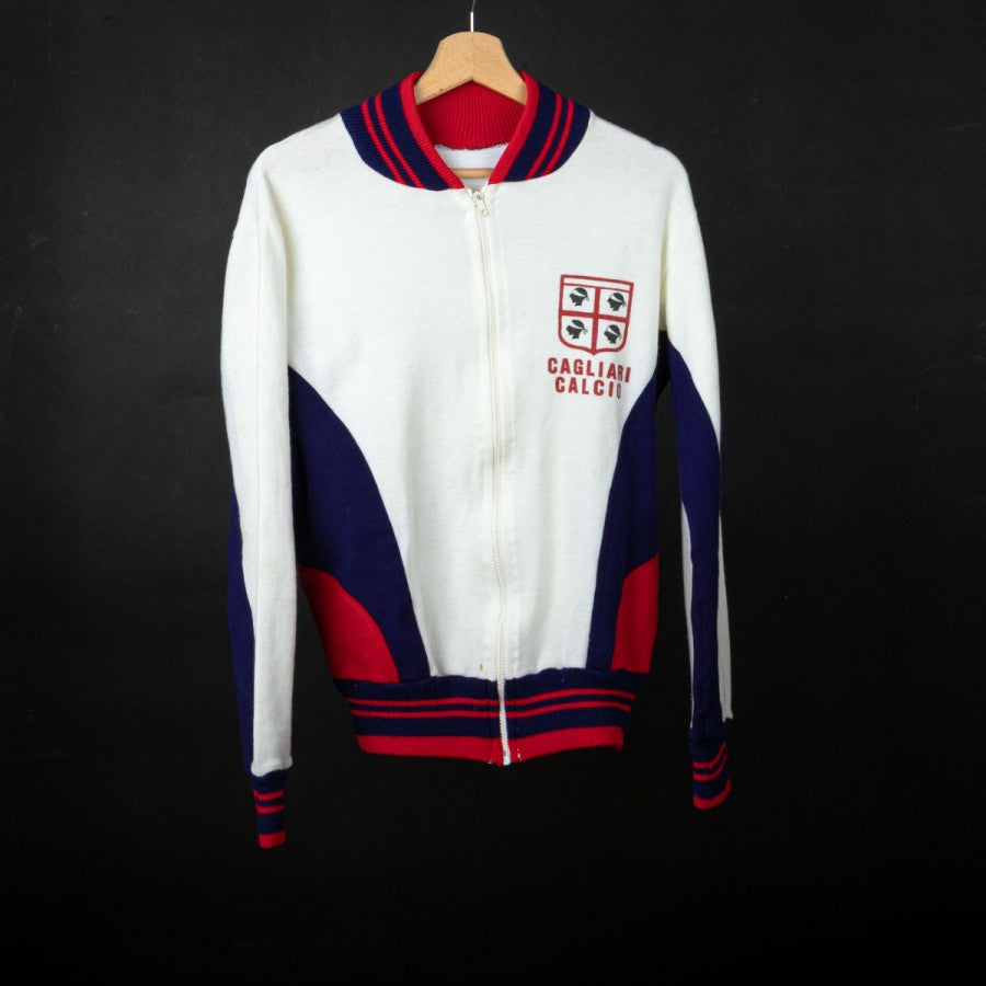 giacca cagliari bianca blu rossa by Fabra - Home