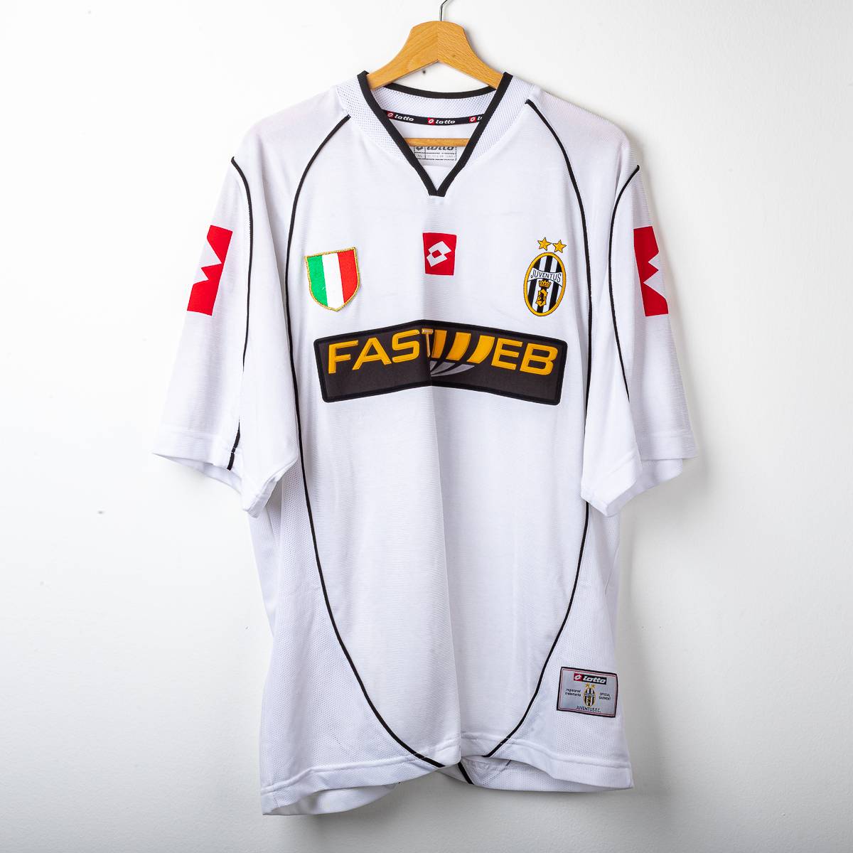 Maglia Away Juventus Lotto Fastweb Nedved 11 2002/2003