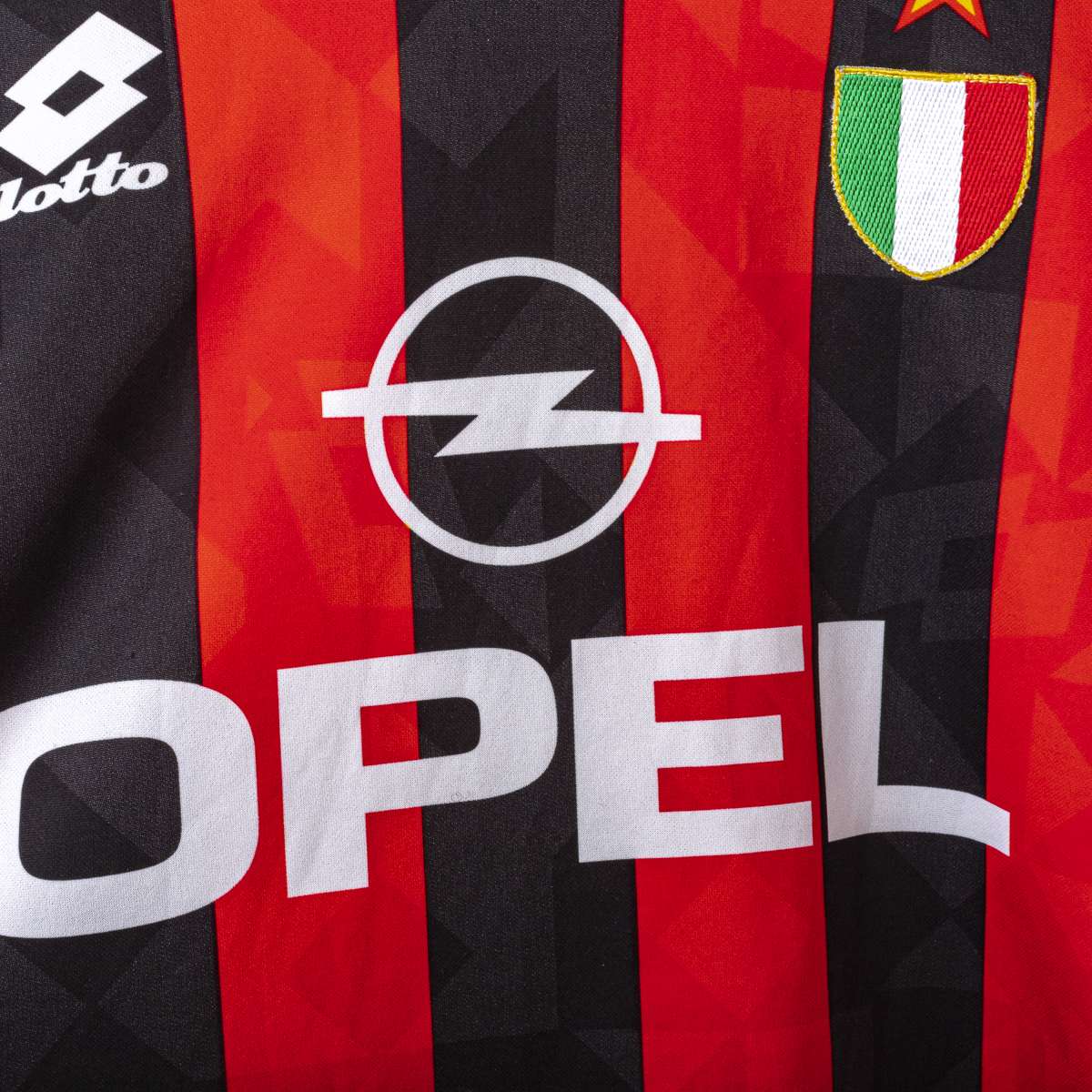 Maglia Home Milan Lotto Opel 1994/1995