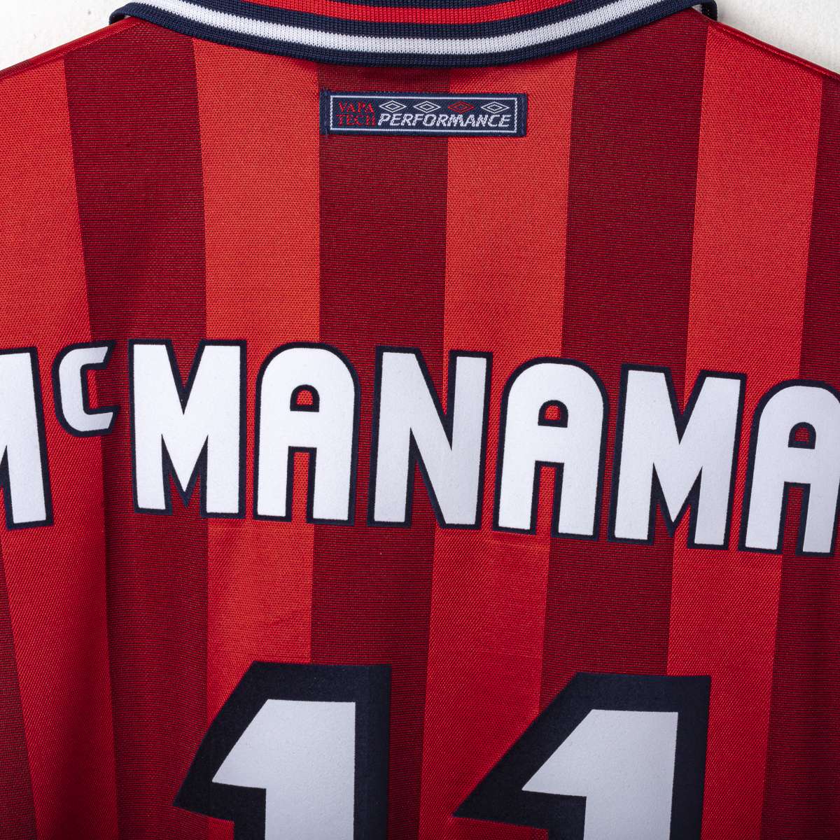 Maglia Away Inghilterra Mc Manaman n11 1998