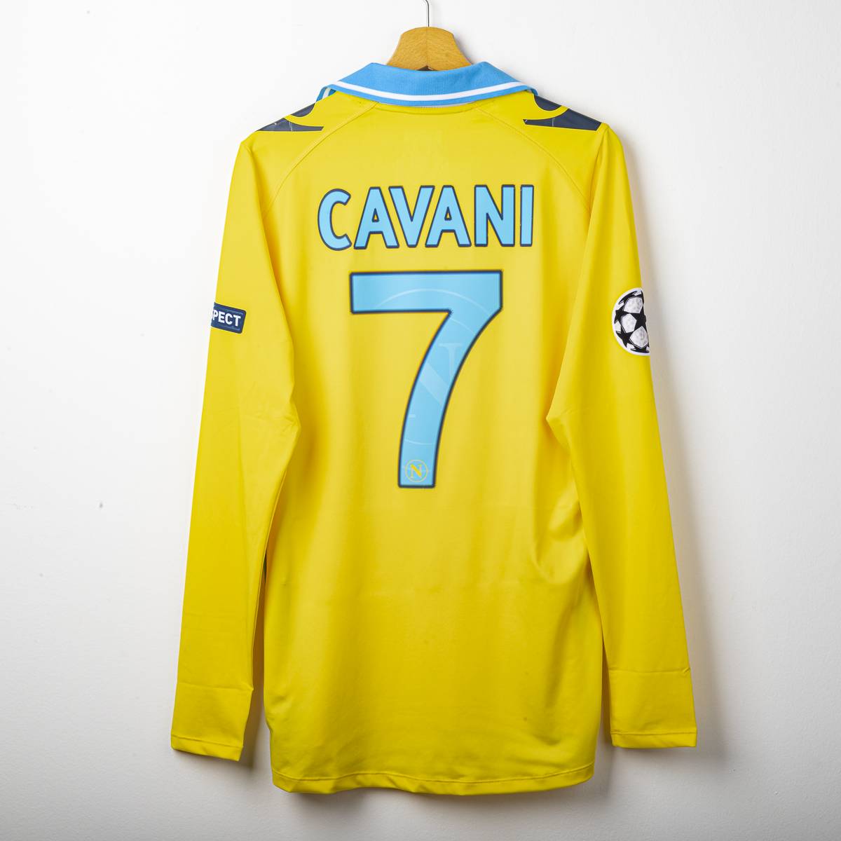 Maglia Third Napoli Macron UCL Cavani 7 Ml 2011/2012