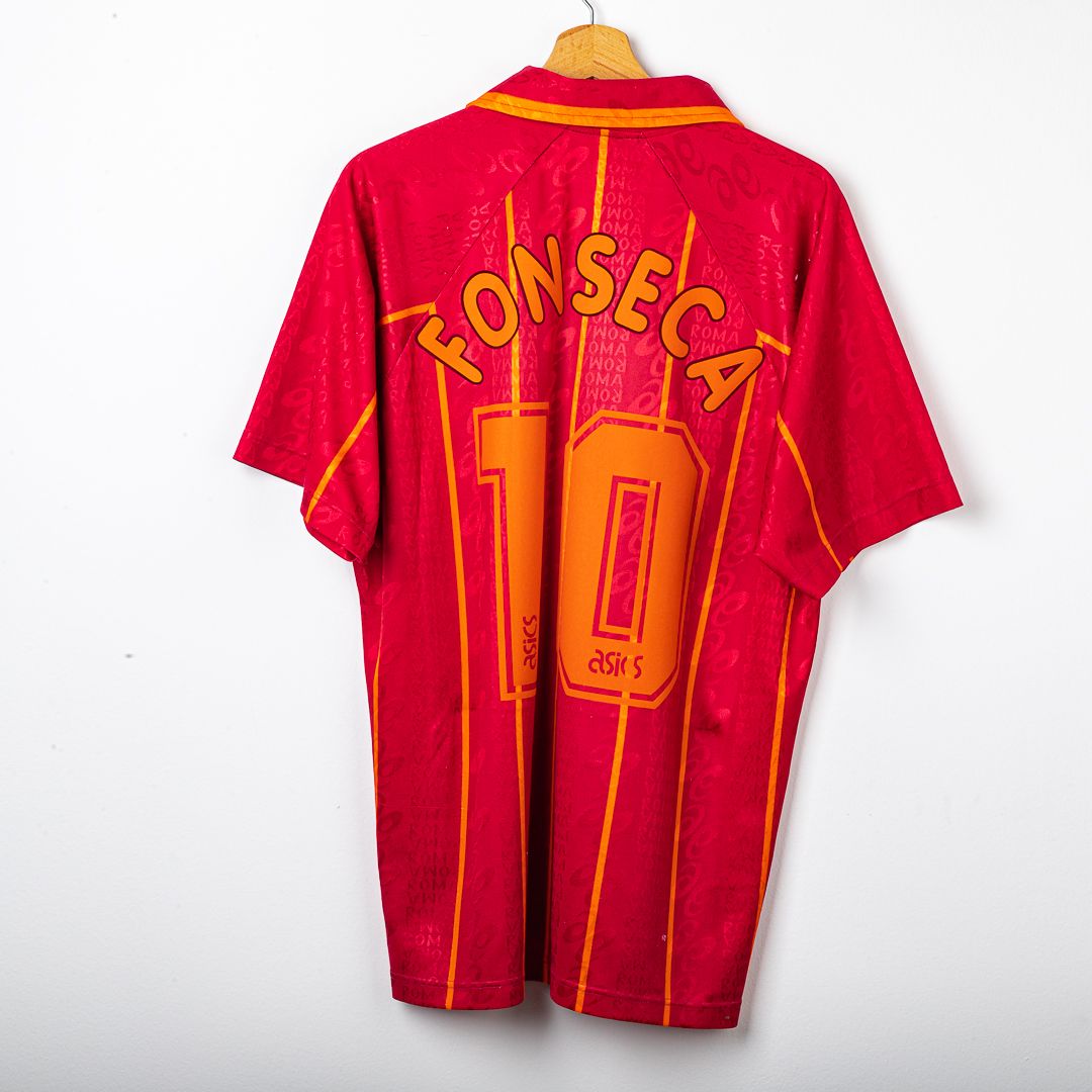 Maglia Home Roma Asics Fonseca 10 1996/1997