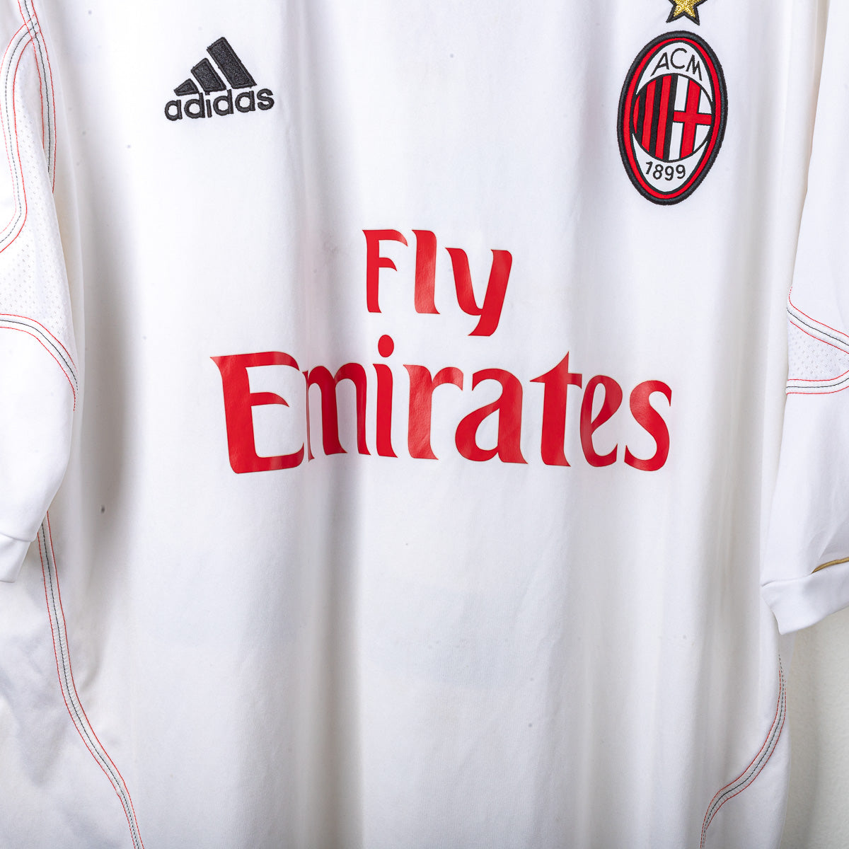 Maglia Milan Away Adidas Uefa Ronaldinho 80 2010/2011