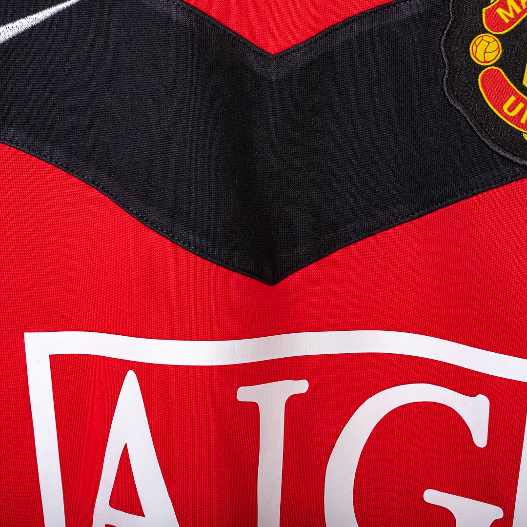 Maglia Home Manchester United Nike Scholes 18 2009/2010