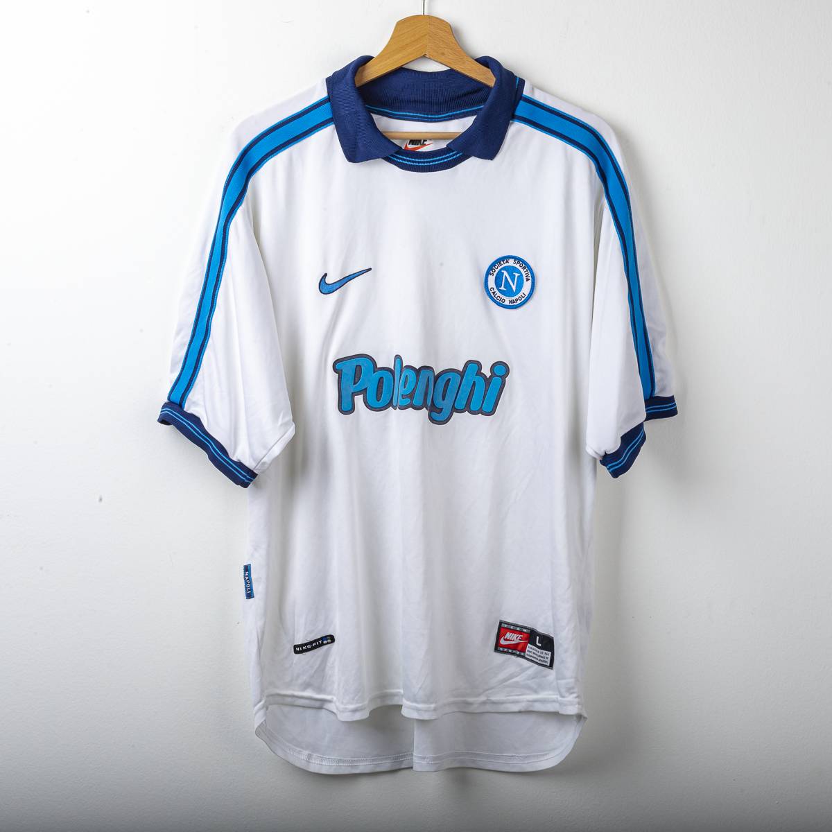 Napoli Nike Polenghi Schwoch 30 1998/1999 Away Shirt