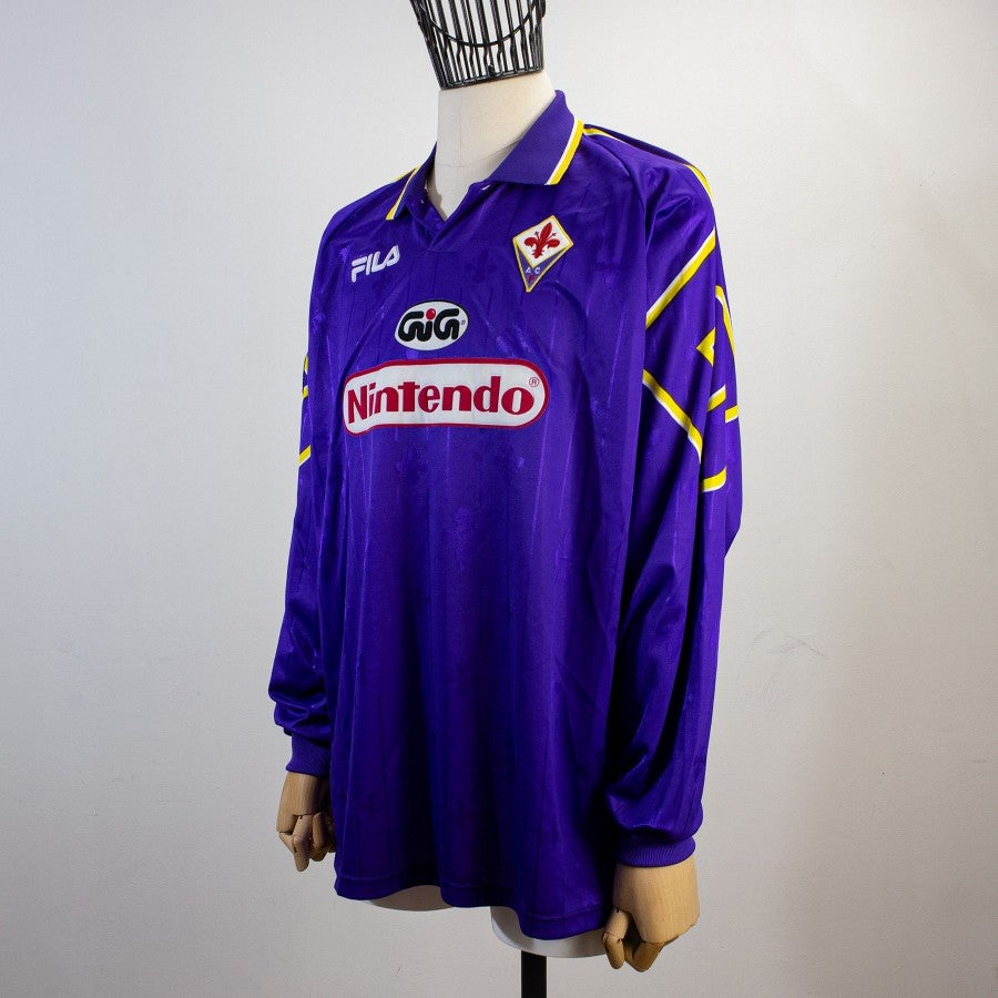 MAGLIA HOME FIORENTINA FILA 1997/1998 ML 20 MORFEO by FILA - Home (3)