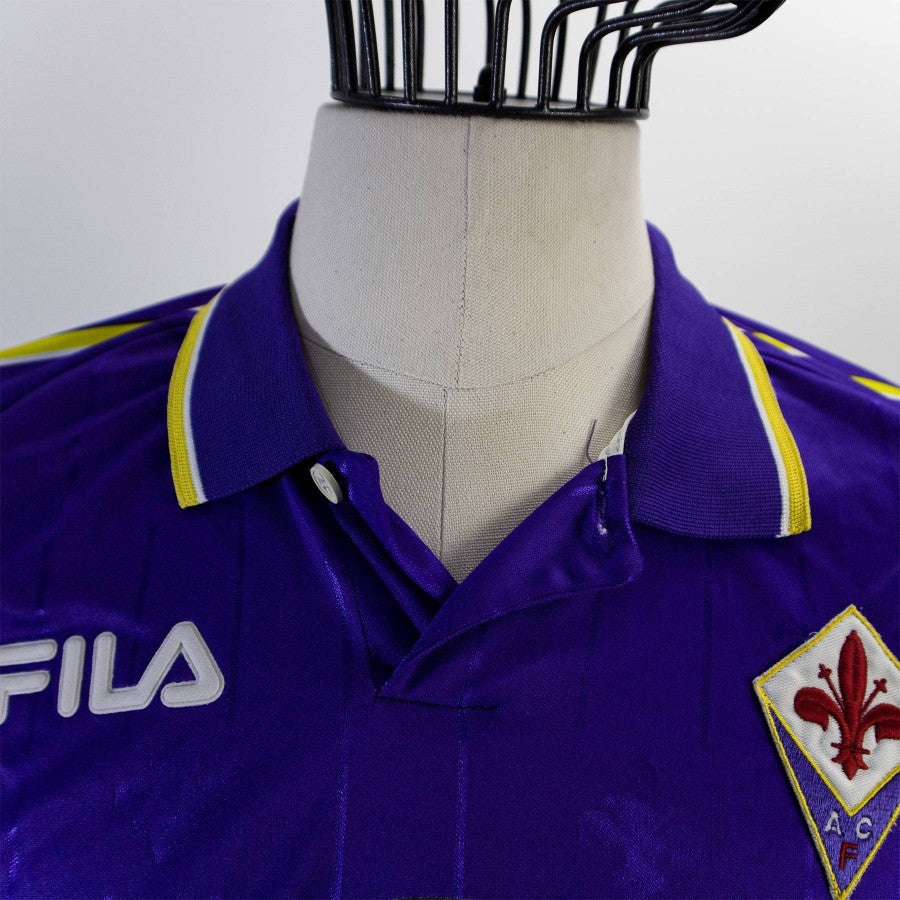 MAGLIA HOME FIORENTINA FILA 1997/1998 ML 7 SCHWARZ by FILA - Le 7 sorelle (9)