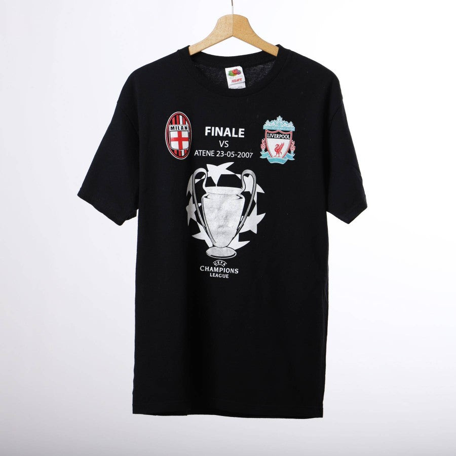 t-shirt celebrativa milan - liverpool 2006/2007 by Fruit of the Loom - Home