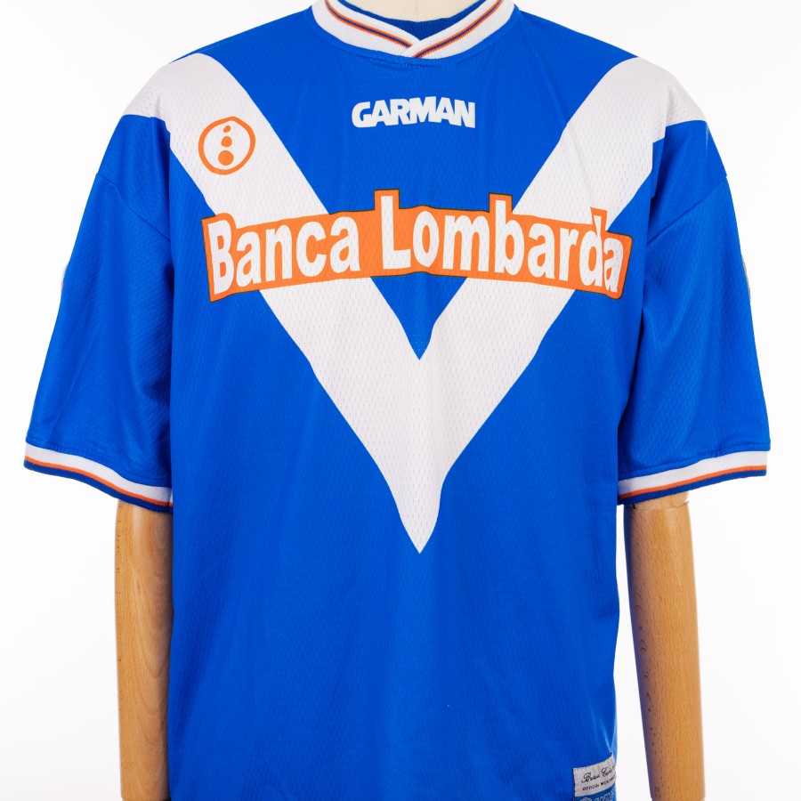 Maglia home Brescia Garman 2001/2002 Guardiola 28 by GARMAN - Serie A (10)