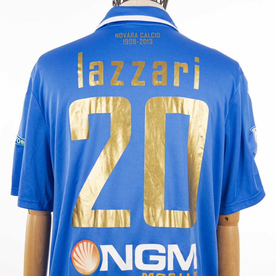 maglia home novara lazzari 20 2013/2014 by JOMA - Home (10)