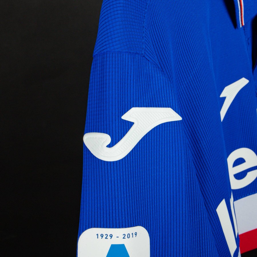 maglia home sampdoria joma quagliarella 27 2019/2020 autografata by JOMA - Home (4)