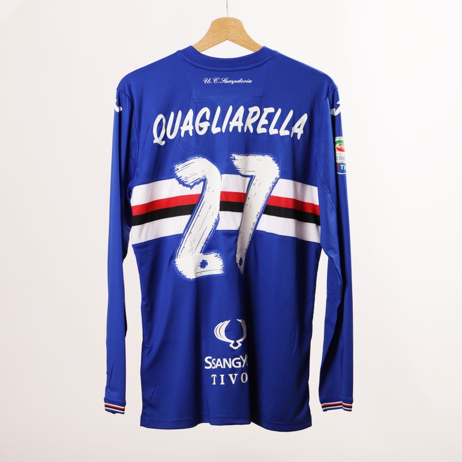 maglia home sampdoria quagliarella 27 ml 2016/2017 by JOMA - Home