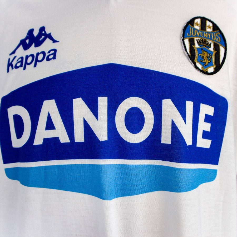 MAGLIA ALLENAMENTO JUVENTUS KAPPA DANONE 1992/1993 by KAPPA - Le 7 sorelle (9)