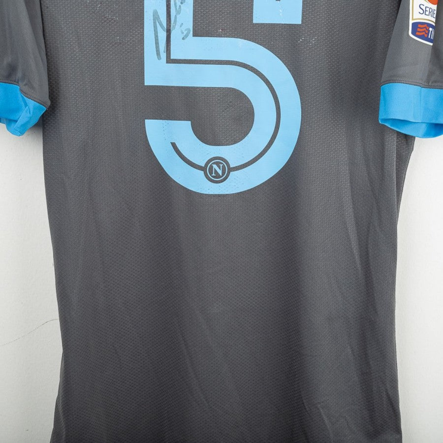 Maglia Away Napoli Kappa Allan 5 Autografata 2015/2016 by KAPPA - Home (6)
