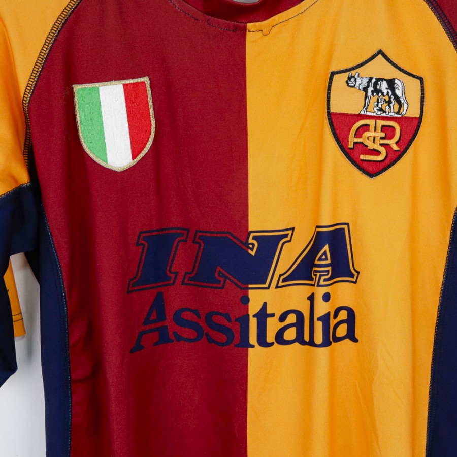 Maglia Champions Roma Kappa Totti 10 2001/2002 by KAPPA - Home (10)