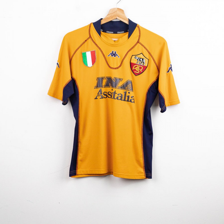 Maglia Fourth Roma Kappa Totti 10 2001/2002 by KAPPA - Home (2)