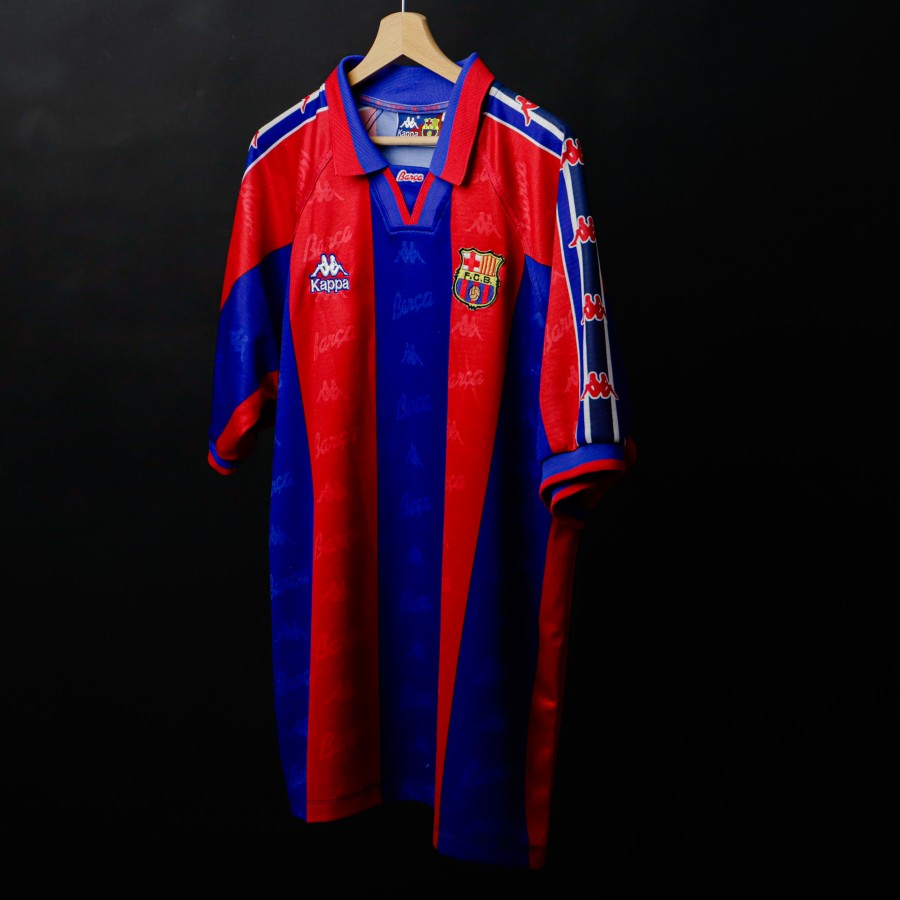 maglia home barcellona kappa ronaldo 9 1996/1997 by KAPPA - Home (2)