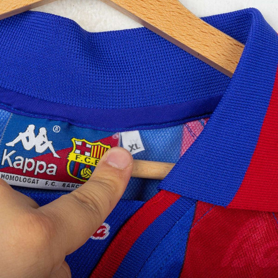 Maglia Home Barcellona Kappa Ronaldo 9 1996/1997 by KAPPA - Home (13)