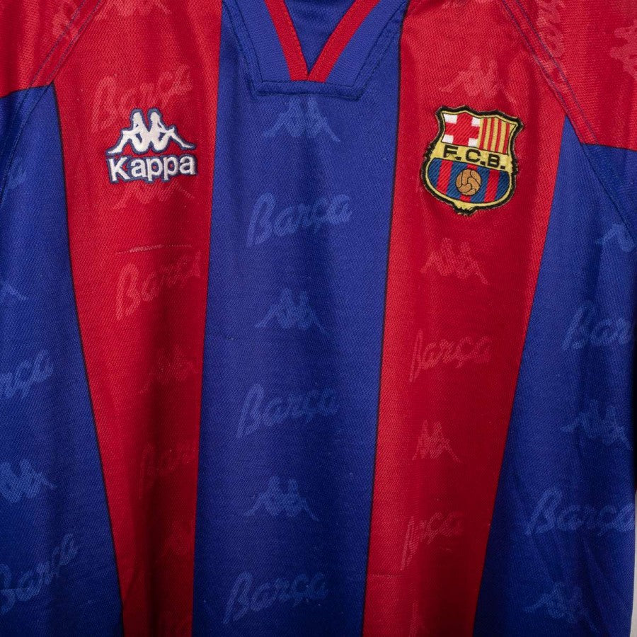 Maglia Home Barcellona Kappa Ronaldo 9 1996/1997 by KAPPA - Home (15)