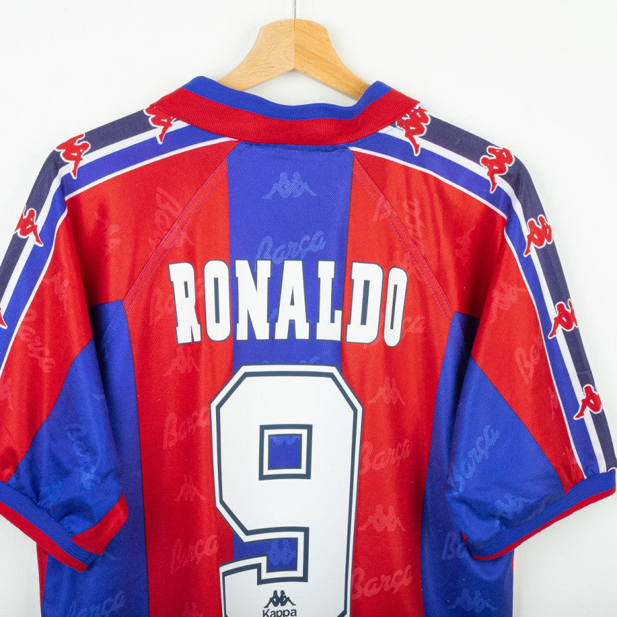 Maglia Home Barcellona Kappa Ronaldo 9 1996/1997 by KAPPA - Home (4)