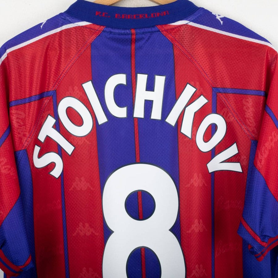 Maglia Home Barcellona Kappa Stoichkov 8 1997/1998 by KAPPA - Home (4)
