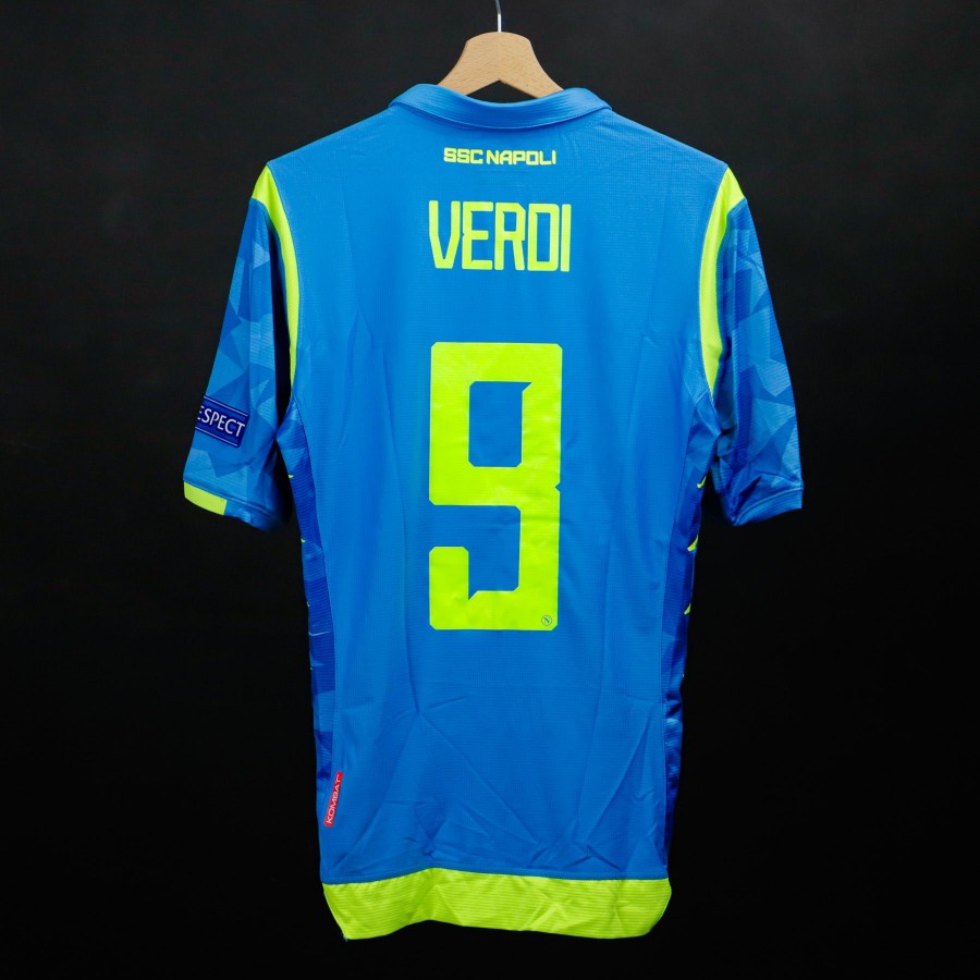 maglia home champions league napoli kappa verdi 9 2018/2019 by KAPPA - Home