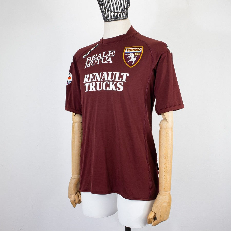 MAGLIA HOME FC TORINO DZEMAILI N.4 2008/2009 by KAPPA - Home (2)