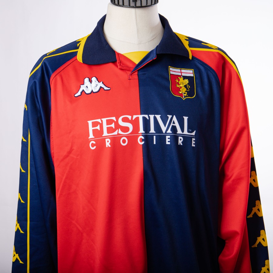 maglia home genoa kappa martusciello 28 1999/2000 by KAPPA - Home (3)