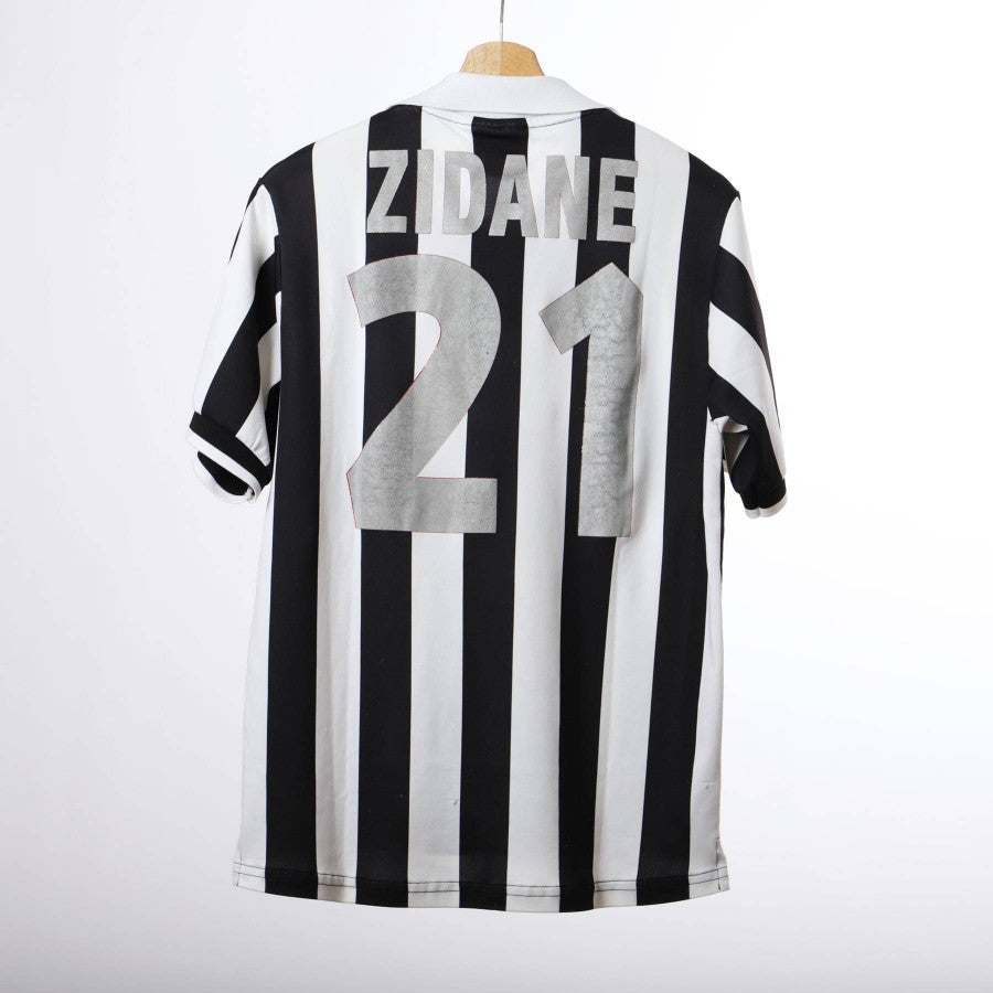 Maillot Juventus 1999-2000 Zidane 21 Longue Adulte L Kappa Vintage Neuf