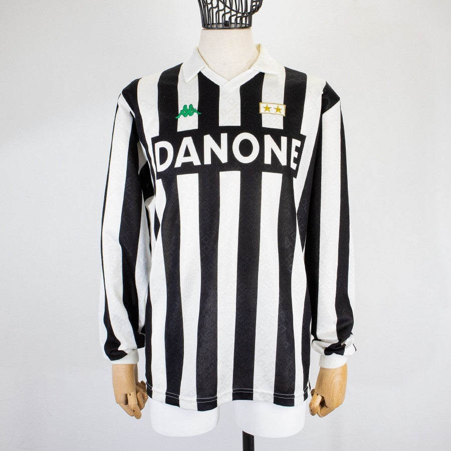 MAGLIA HOME JUVENTUS KAPPA DANONE 1993/1994 by KAPPA - Le 7 sorelle