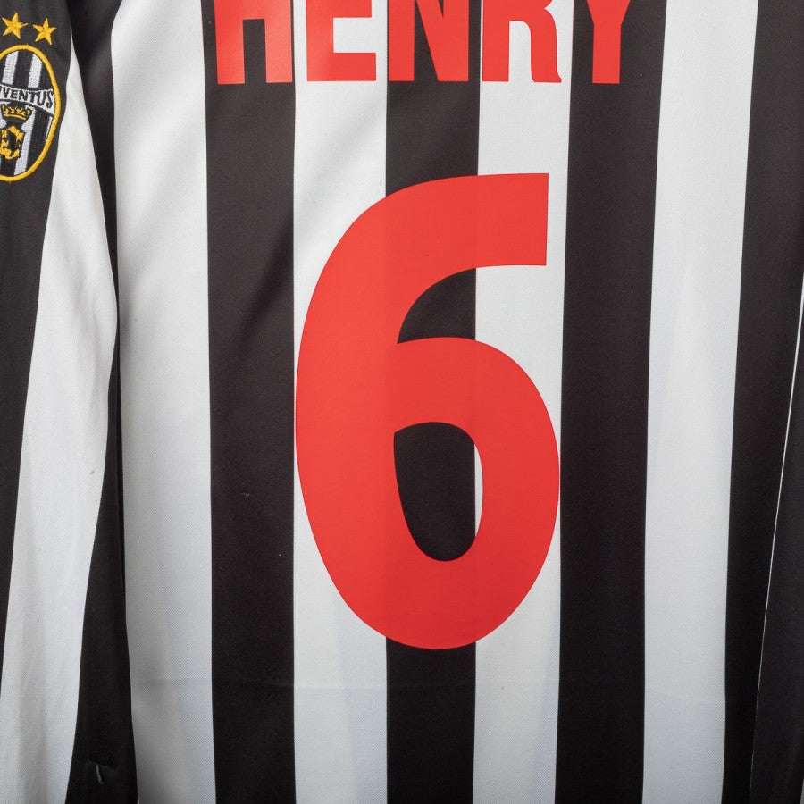 Maglia Home Juventus Kappa Henry n6 ML 1998/1999 by KAPPA - Home (5)