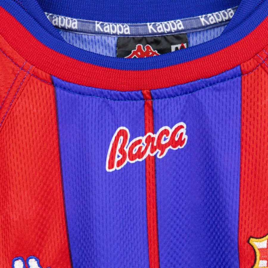 maglia home Kappa barcellona figo 7 1997/1998 by KAPPA - Home (10)