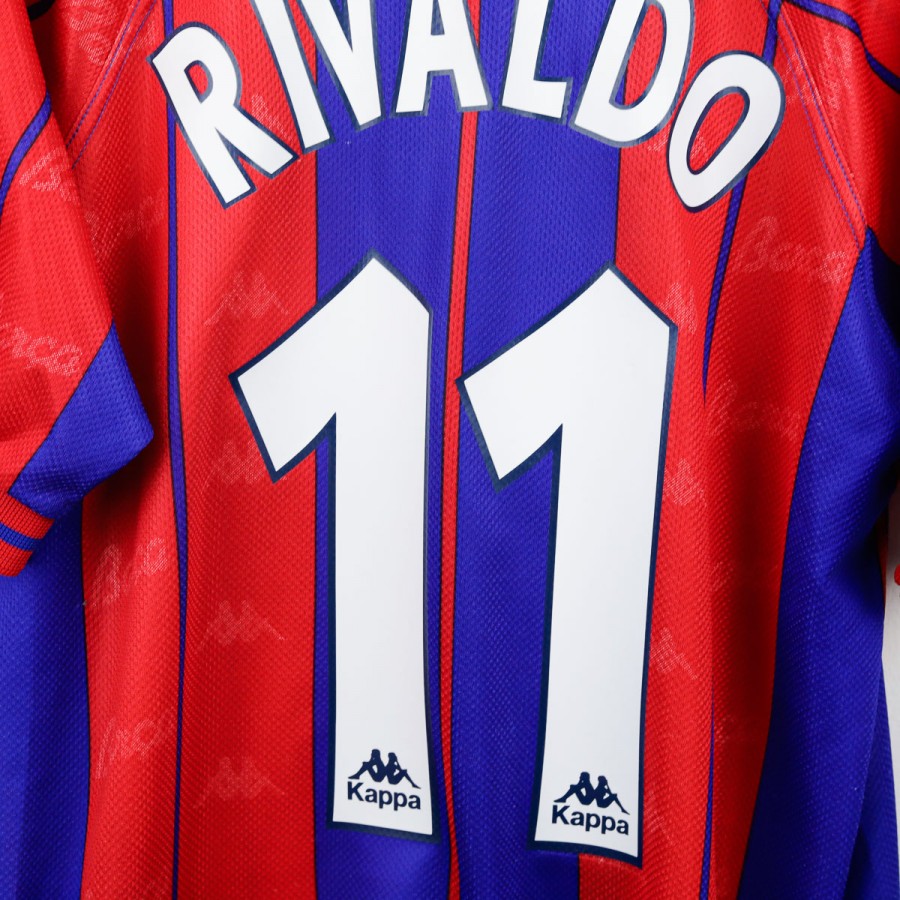 maglia home Kappa barcellona Rivaldo 11 1997/1998 by KAPPA - Home (4)