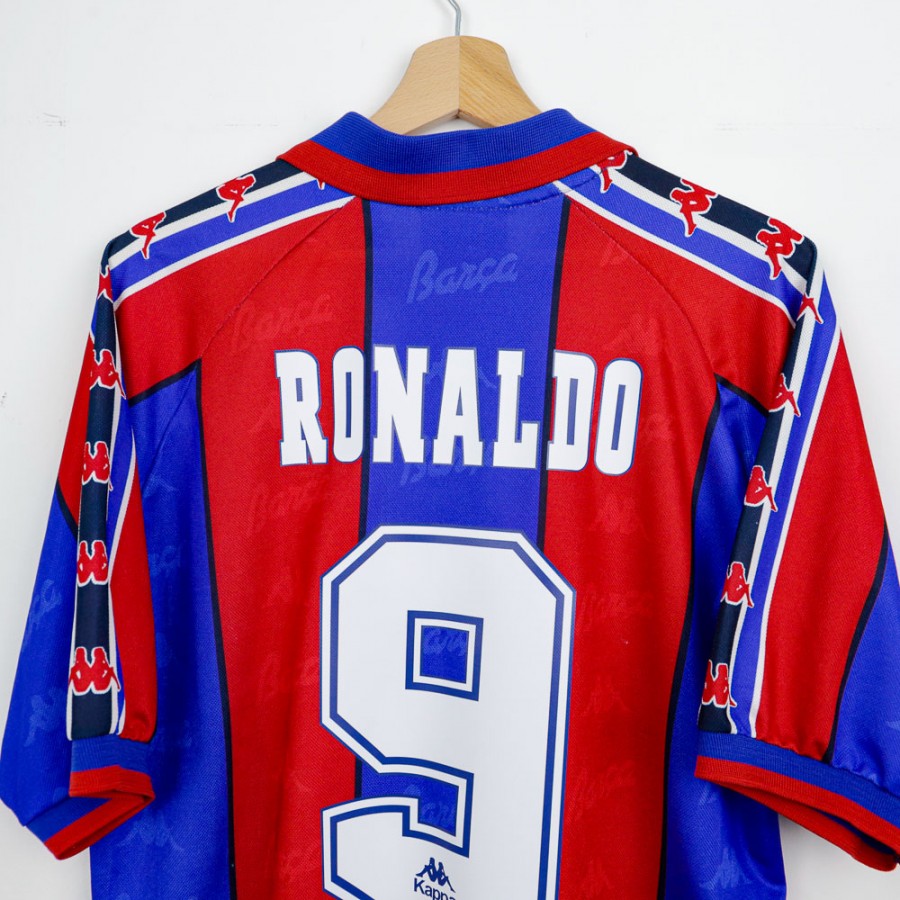 maglia home Kappa barcellona ronaldo 9 1996/1997 by KAPPA - Home (4)