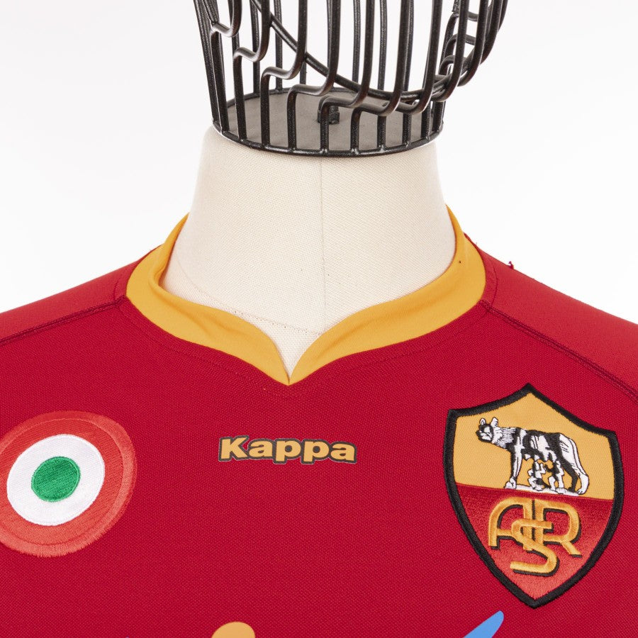 Maglia home ml Roma Kappa 2007/2008 Taddei 11 by KAPPA - Home (3)