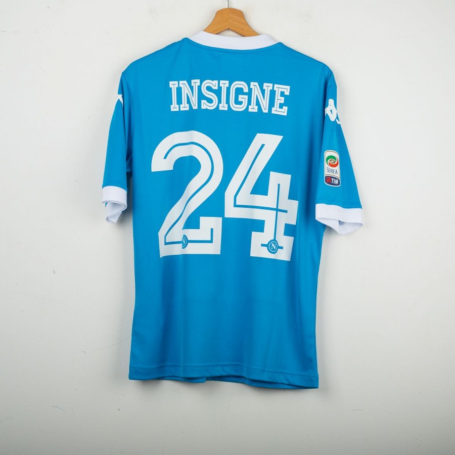 Maglia Home Napoli Kappa Insigne 24 2015/2016 by KAPPA - Home