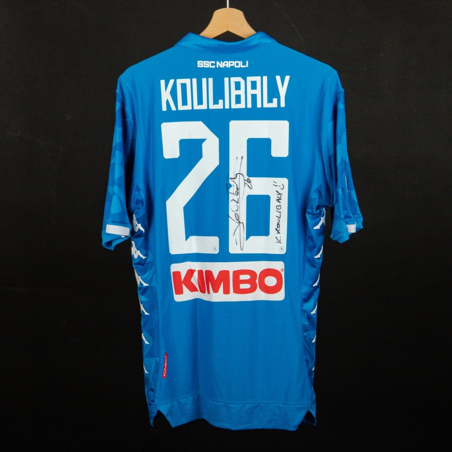 maglia home napoli kappa koulibaly 26 2018/2019 autografata by KAPPA - Home