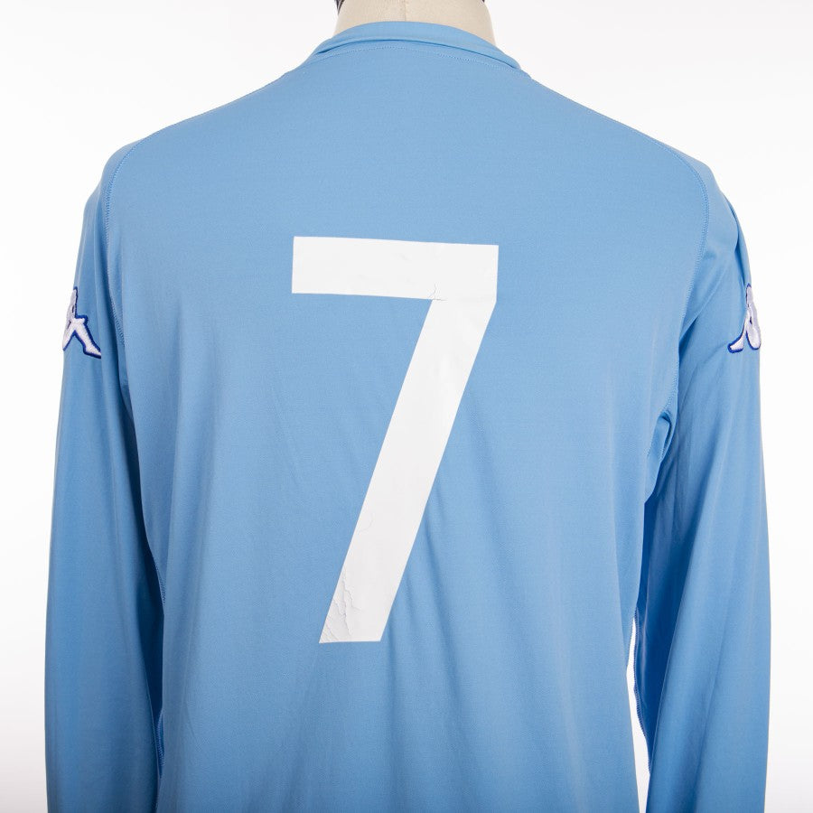 maglia home napoli soccer ml n7 2004/2005 by KAPPA - Home (10)
