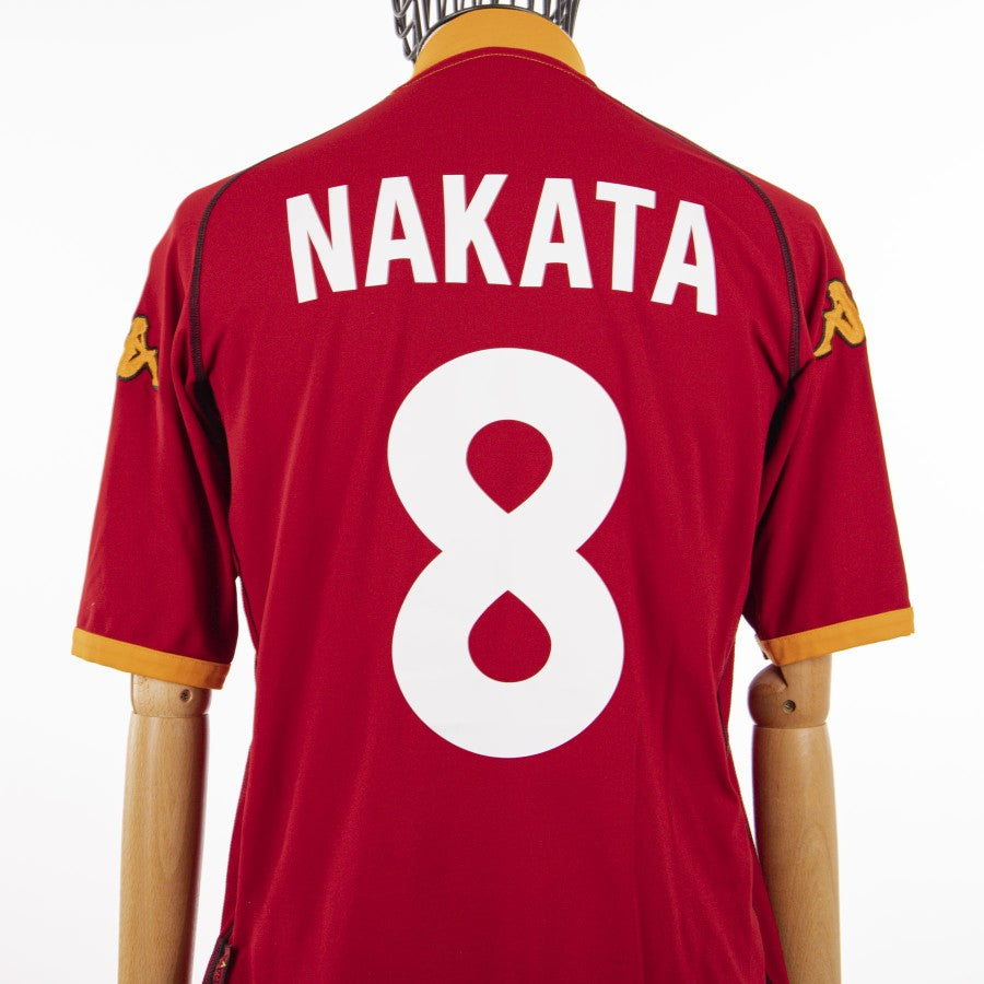 Maglia home Roma Kappa Nakata 8 2002/2003 by KAPPA - Home (10)